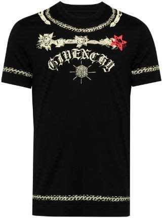 givenchy scorpion t shirt|Givenchy Chain Scorpion Cotton T.